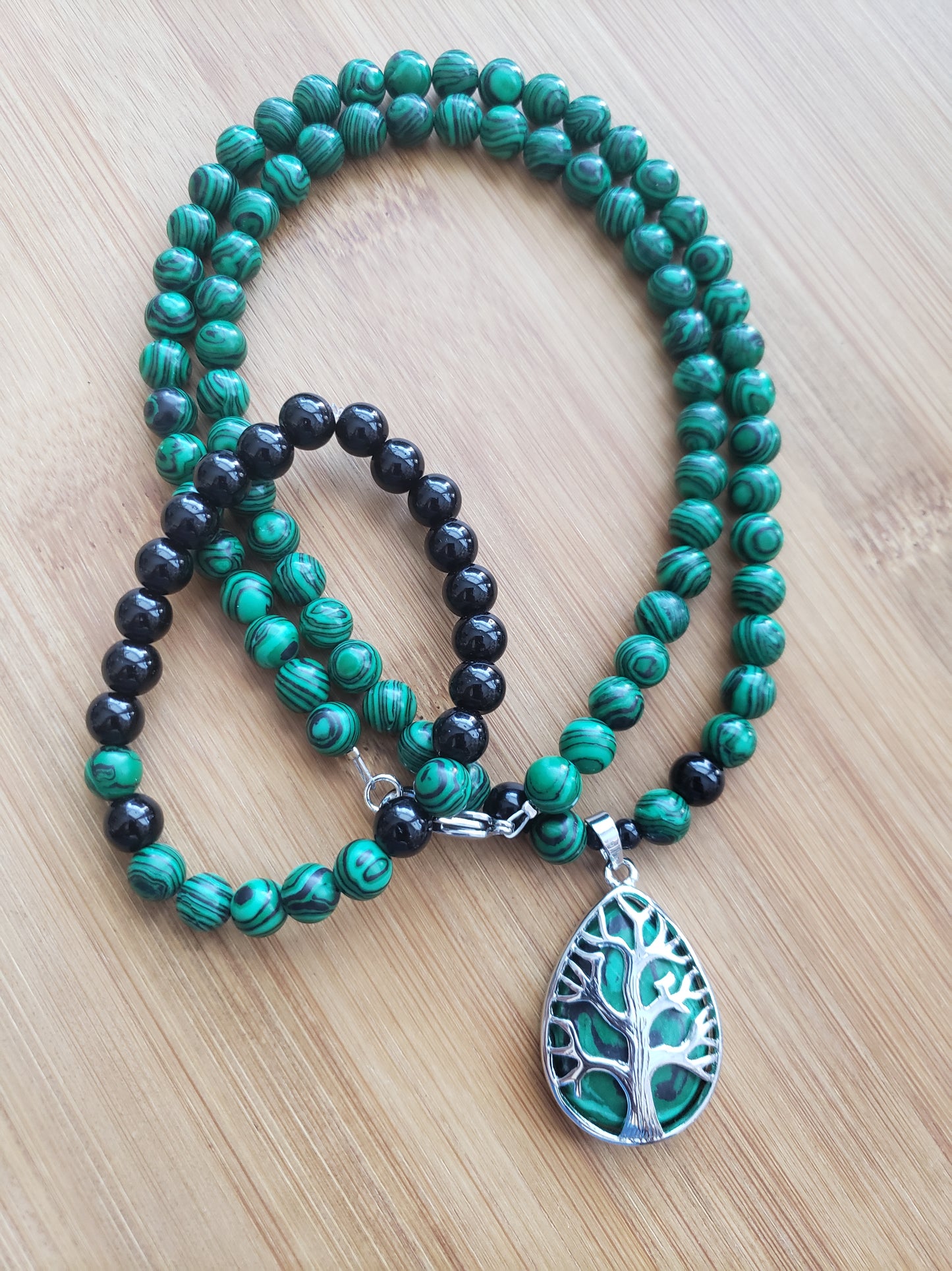 Brooke Malachite Set