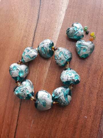 Lampwork Glass Bracelet