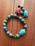 Turquoise Buddha Bracelet