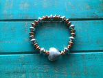 Puffy Heart Bracelet